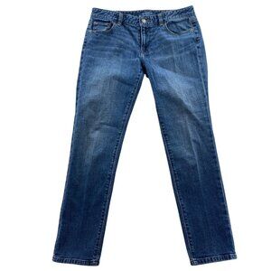 Ann Taylor's Loft Women's Jeans Size 6 Modern Fit Blue Denim Stretch Cotton Blen